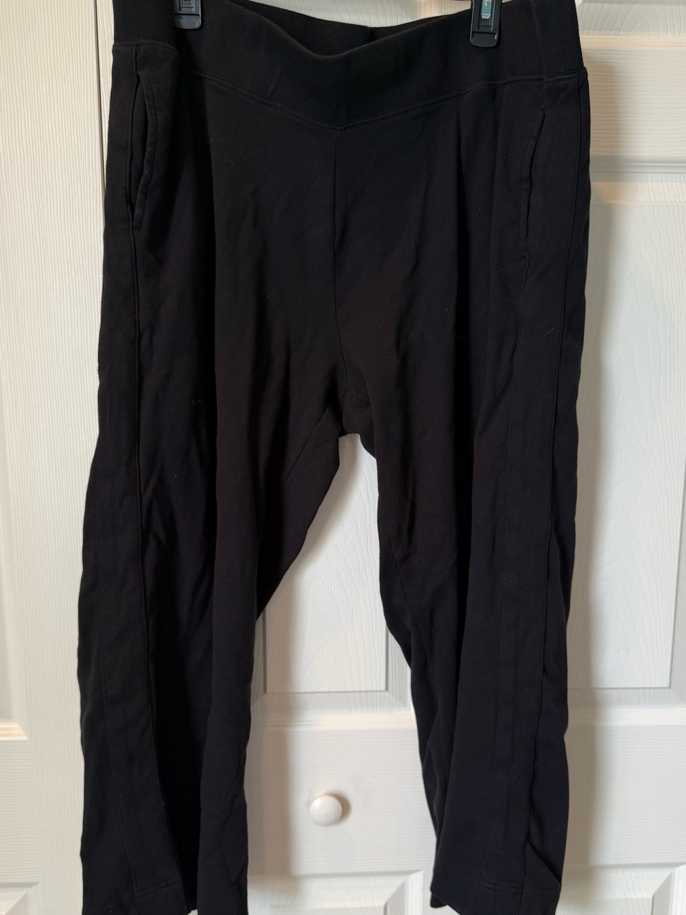 # Pact Women's XXL Black Knit Travel Pants